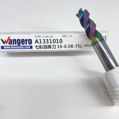 TFC55 DEGREE COLORFUL ROUND NOSE KNIFE10-0.5R-75L