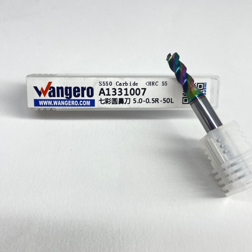 TFC55 DEGREE COLORFUL ROUND NOSE KNIFE5.0-0.5R-50L