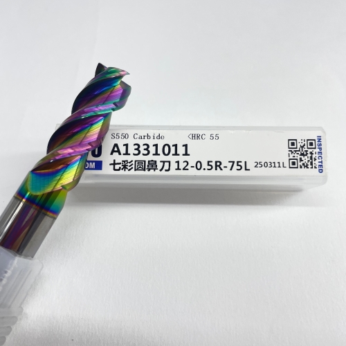 TFC55 DEGREE COLORFUL ROUND NOSE KNIFE12-0.5R-75L