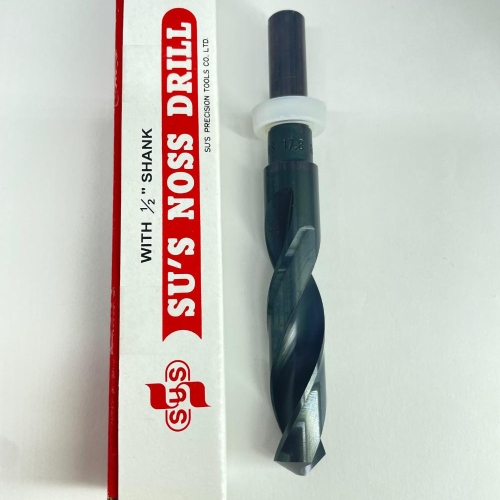 SUS DRILL 1/2 HANDLE 17.8*82*140L*D12.7