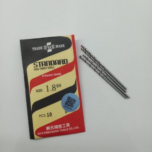 SUS DRILL 1.8*28*52L