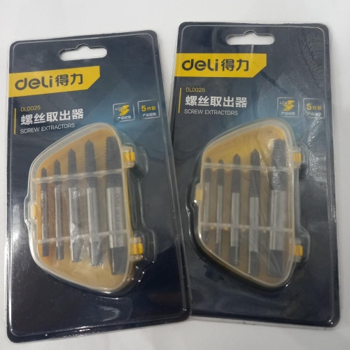SCREW EXTRACTOR 5 PIECES?3-18mm?