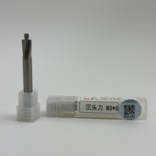 YJ WHITE STEEL THIMBLE COUNTERSUNK KNIFE M3*6F*6D*10.5L*56L