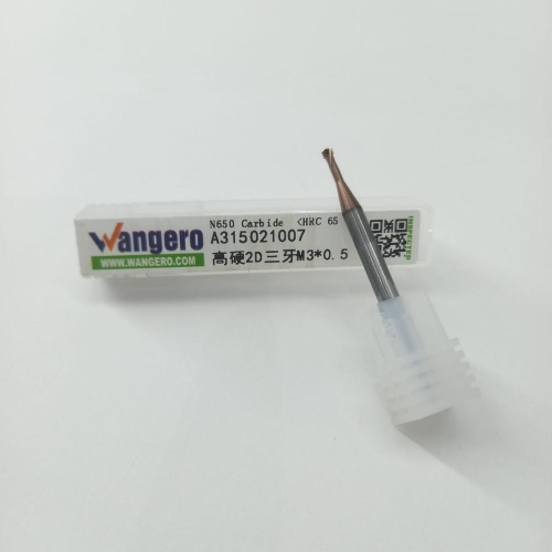 ALLOY MILLING CUTTER THREE TEETH EXTRA HARDENM3.0*0.5 DOUBLE DIAMETER