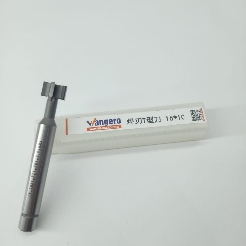 D16*10H*12d*100L*4T TUNGSTEN STEEL WELDING BLADE T-TYPE MILLING CUTTER
