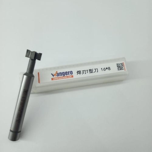 D16*8H*12d*100L*4T TUNGSTEN STEEL WELDING BLADE T-TYPE MILLING CUTTER