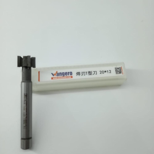 D20*12H*12d*100L*4T TUNGSTEN STEEL WELDING BLADE T-TYPE MILLING CUTTER