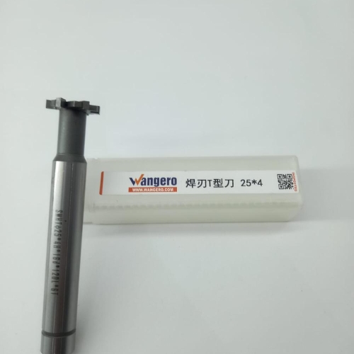 D25*4H*16d*120L*6T TUNGSTEN STEEL WELDING BLADE T-TYPE MILLING CUTTER