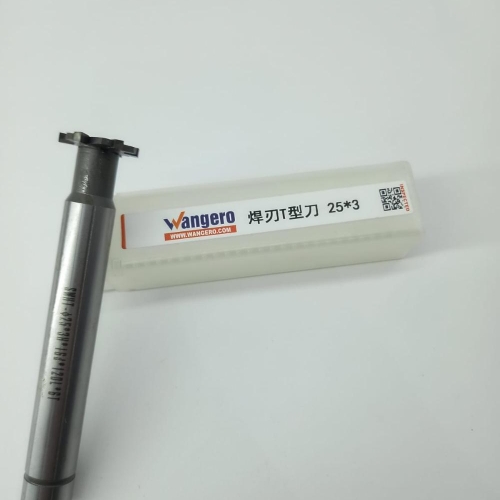 D25*3H*16d*120L*6T TUNGSTEN STEEL WELDING BLADE T-TYPE MILLING CUTTER