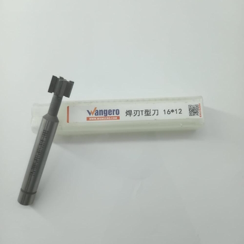 D16*12H*12d*100L*4T TUNGSTEN STEEL WELDING BLADE T-TYPE MILLING CUTTER