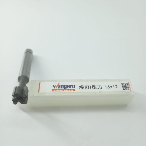 D16*12H*12d*100L*4T TUNGSTEN STEEL WELDING BLADE T-TYPE MILLING CUTTER