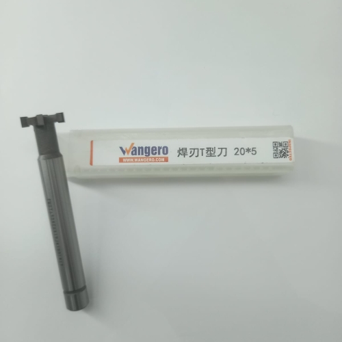 D20*5H*12d*100L*4T TUNGSTEN STEEL WELDING BLADE T-TYPE MILLING CUTTER