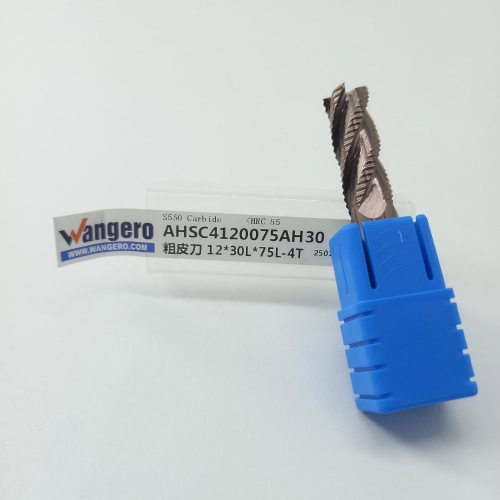 HYU55 DEGREE  ROUGHING END MILL12*30L*12D*75L-4T
