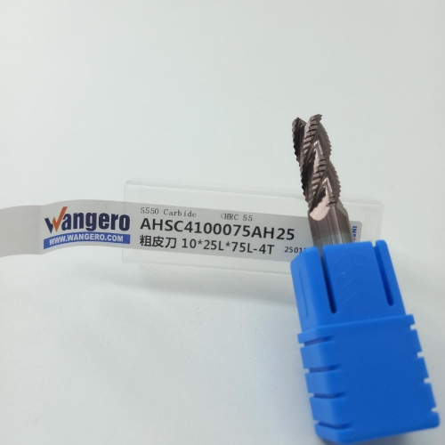 HYU55 DEGREE  ROUGHING END MILL10*25L*10D*75L-4T