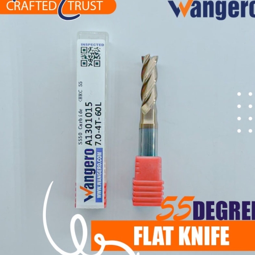 TFC55 DEGREE FLAT KNIFE7.0-4T-21L-60L