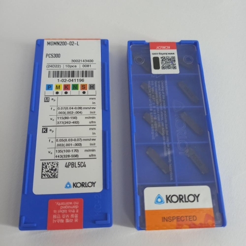 MGMN200-02-L PC5300 KORLOY (Turning Insert)