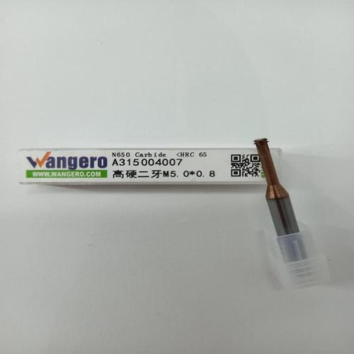 ALLOY MILLING CUTTER TWO TEETH EXTRA HARDENM5.0*0.8