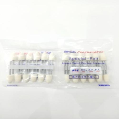 Mirror polishing wool grinding head 10 bullets