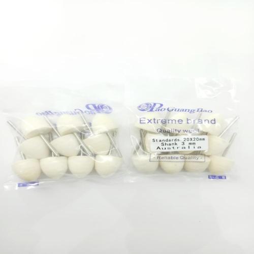 Mirror polishing wool grinding head 20 bullets B