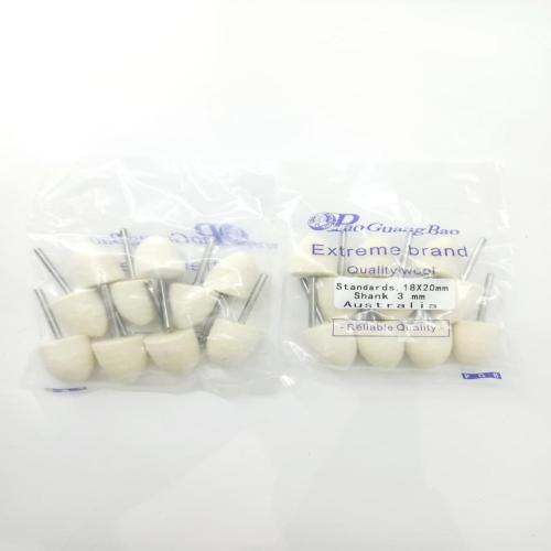 Mirror polishing wool grinding head 18 bullets B