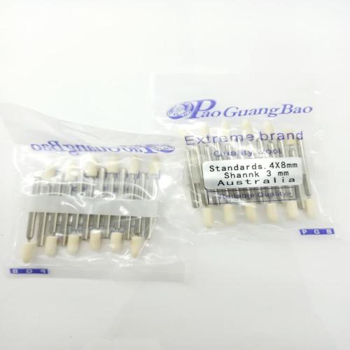 Mirror polishing wool grinding head 4 bullets B