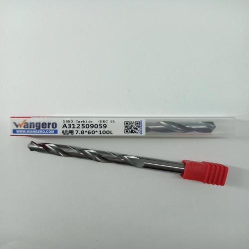 HYU55 tungsten steel coated Straight shank drill bits for aluminum7.8*60*100L