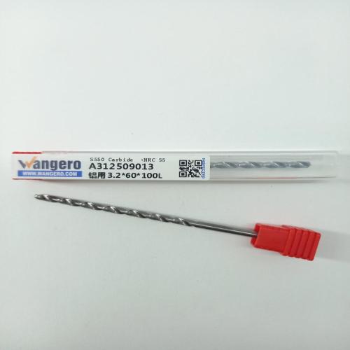 HYU55 tungsten steel coated Straight shank drill bits for aluminum3.2*60*100L