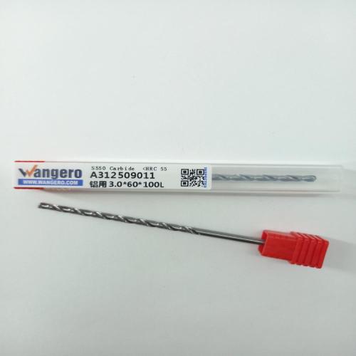 HYU55 tungsten steel coated Straight shank drill bits for aluminum3.0*60*100L