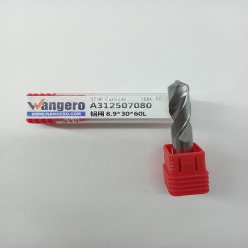 HYU55 tungsten steel coated Straight shank drill bits for aluminum8.9*30*60L