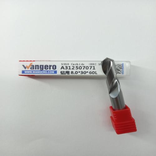 HYU55 tungsten steel coated Straight shank drill bits for aluminum8.0*30*60L