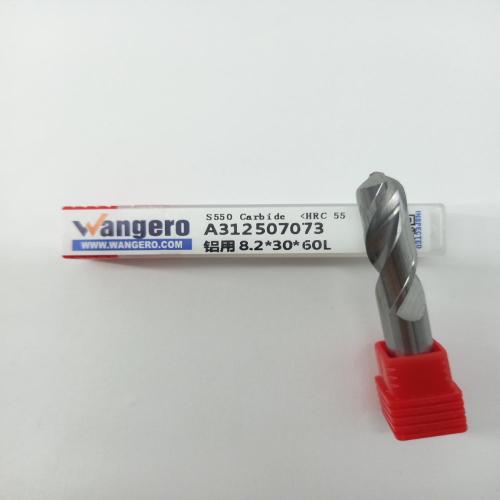 HYU55 tungsten steel coated Straight shank drill bits for aluminum8.2*30*60L