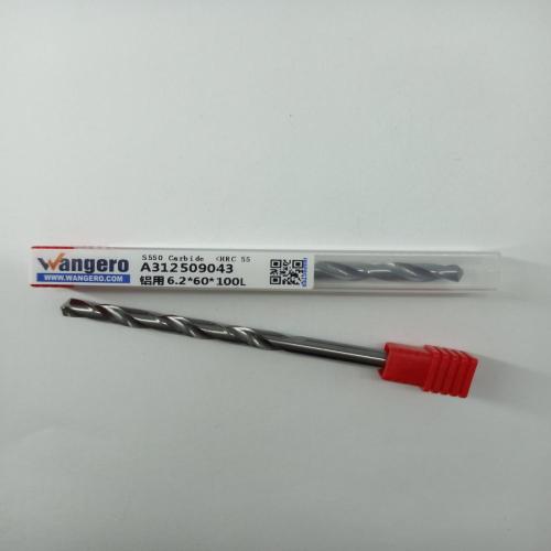 HYU55 tungsten steel coated Straight shank drill bits for aluminum6.2*60*100L