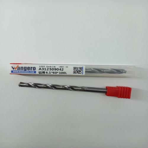 HYU55 tungsten steel coated Straight shank drill bits for aluminum6.1*60*100L