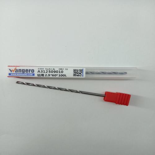 HYU55 tungsten steel coated Straight shank drill bits for aluminum2.9*60*100L