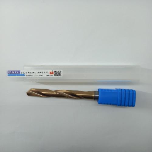 HYUTungsten steel internal cooling coating drill bits14.5*83*D16*133L