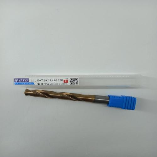 HYUTungsten steel coated drill bits11.0*71*D12*118L