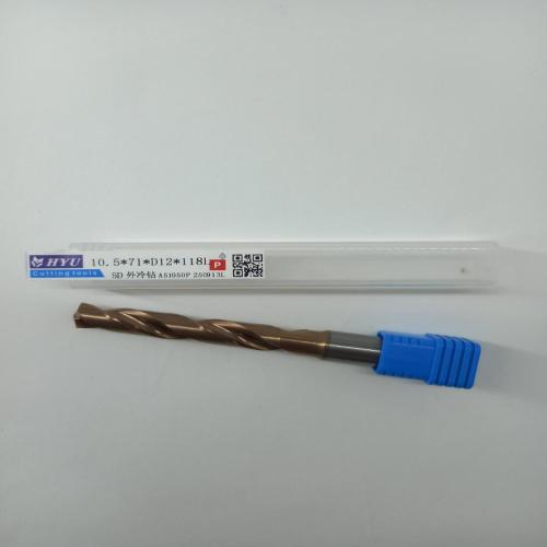 HYUTungsten steel coated drill bits10.5*71*D12*118L
