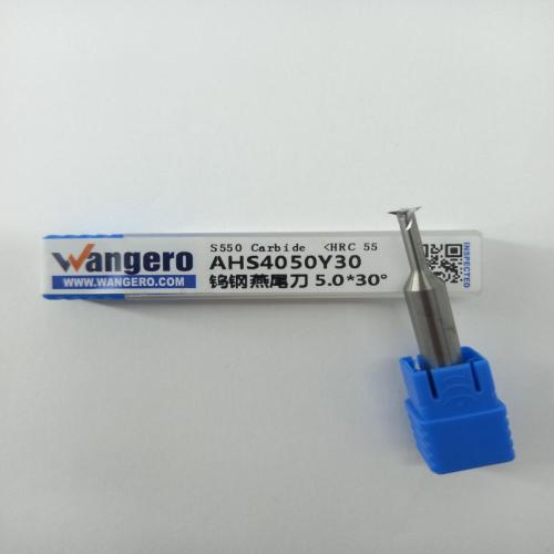 HYU 55Dovetail cutter for tungsten steel and aluminum 5.0*30*d2.5*10L*D6*50L-4F