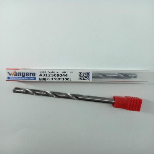 HYU55 tungsten steel coated Straight shank drill bits for aluminum6.3*60*100L