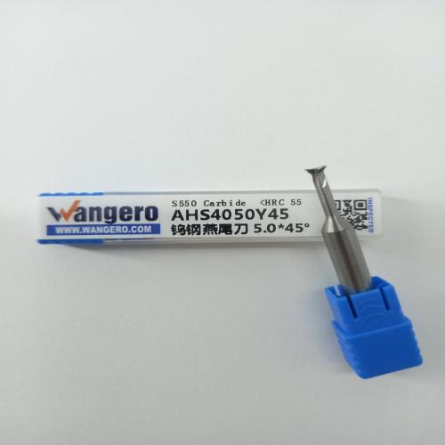 HYU55 Dovetail cutter for tungsten steel and aluminum 5.0*45*d2.5*10L*D6*50L-4F