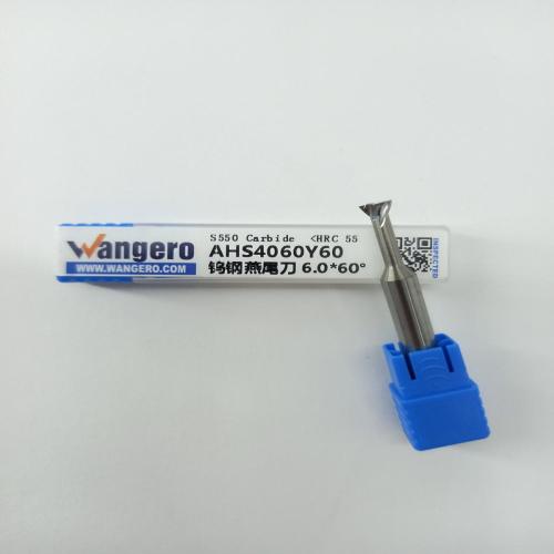 HYU55 Dovetail cutter for tungsten steel and aluminum 6.0*60*d3.0*10L*D6*50L-4F