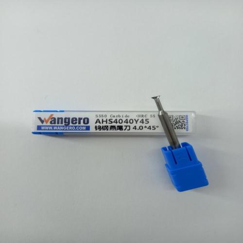 HYU55 Dovetail cutter for tungsten steel and aluminum 4.0*45*d2.0*6L*D4*50L-4F
