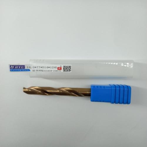 HYUTungsten steel coated drill bits14.0*77*D14*124L