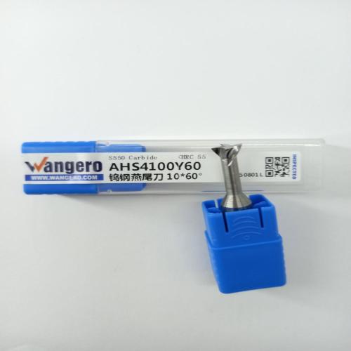 HYU55 Dovetail cutter for tungsten steel and aluminum 10*60*d5.0*15L*D10*60L-4F