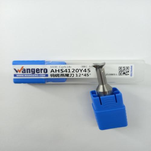 HYU55 Dovetail cutter for tungsten steel and aluminum 12*45*d6.0*16L*D12*60L-4F
