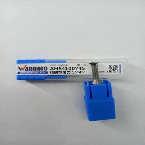 HYU55 Dovetail cutter for tungsten steel and aluminum 10*45*d5.0*15L*D10*60L-4F