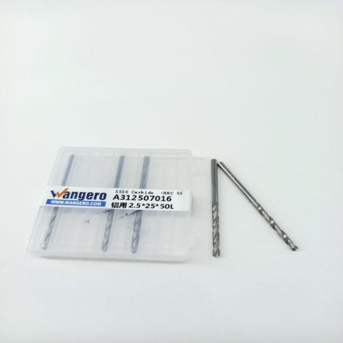 HYU55 tungsten steel coated Straight shank drill bits for aluminum2.5*25*50L