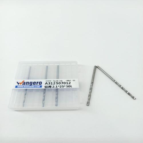 HYU55 tungsten steel coated Straight shank drill bits for aluminum2.1*25*50L