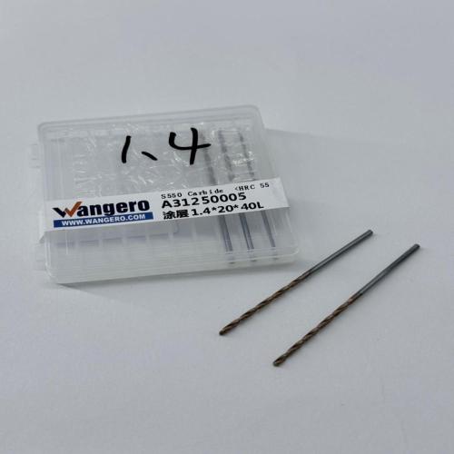 HYU55Tungsten steel coated straight shank drill bit1.4*20*40L