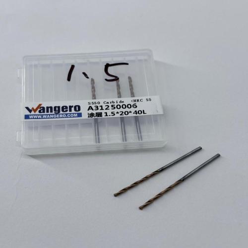 HYU55Tungsten steel coated straight shank drill bit1.5*20*40L